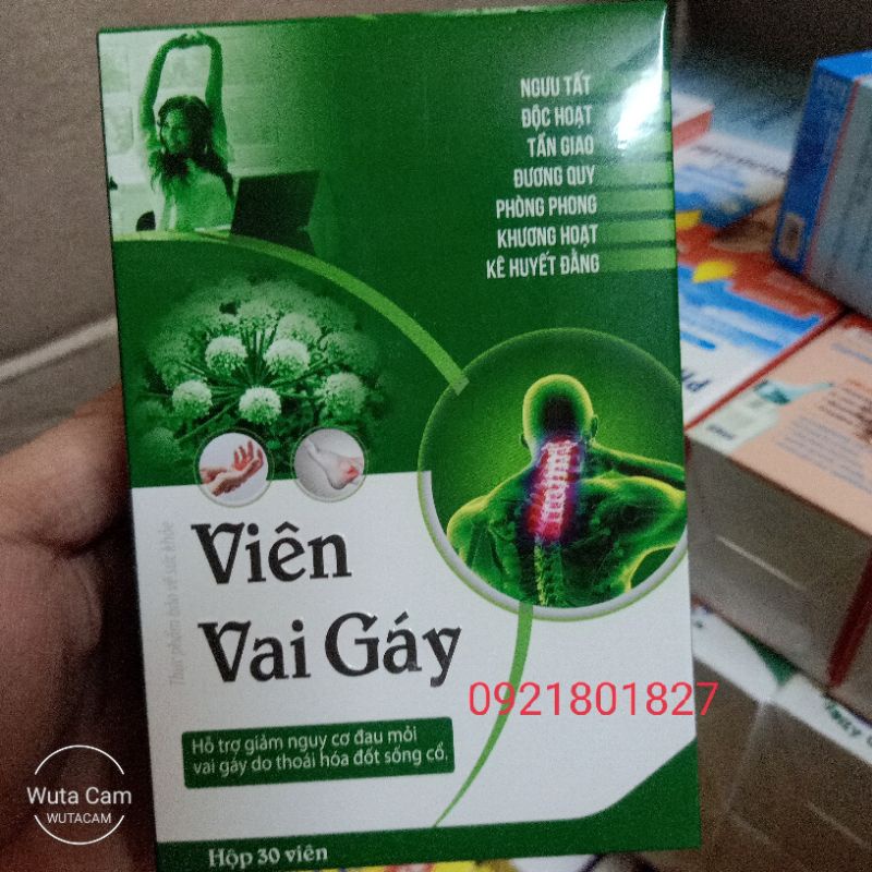 Viên uống đau vai gáy