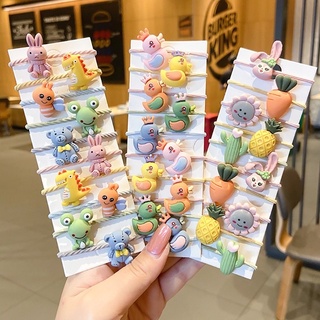 Dây buộc tóc cho bé gái set 10 chi tiết ngẫu nhiên