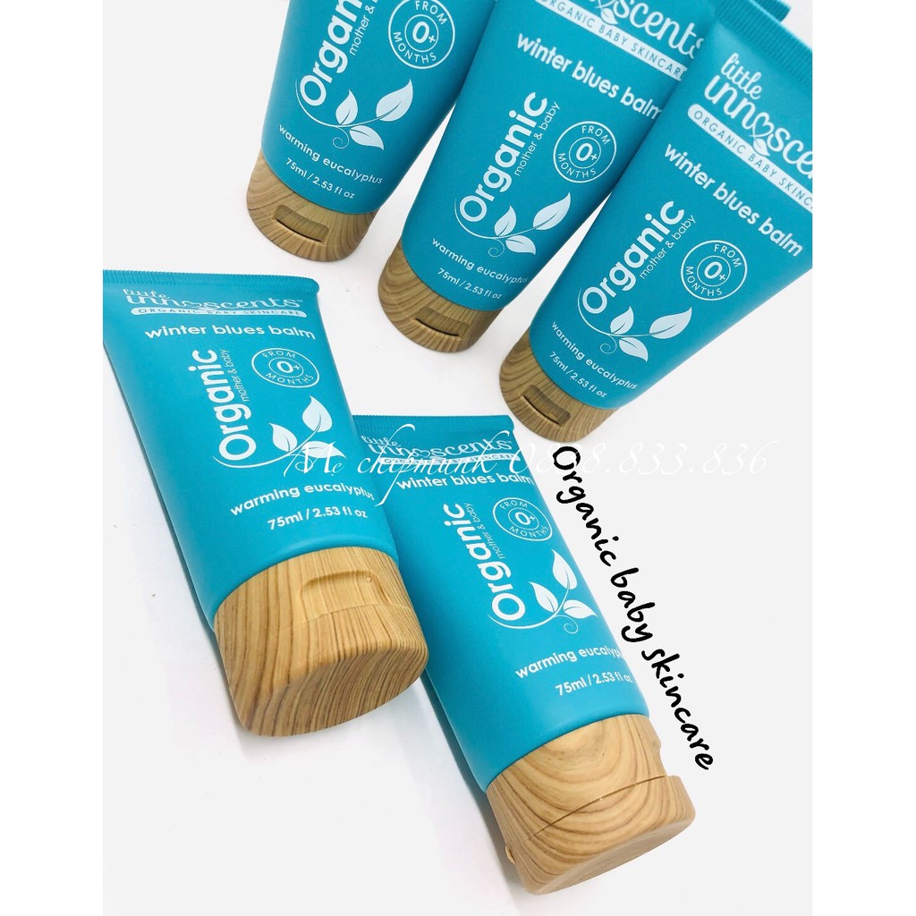 DẦU ẤM NGỰC ORGANIC LITTLE INNOSCENTS 75g CHO BÉ TỪ SƠ SINH👶