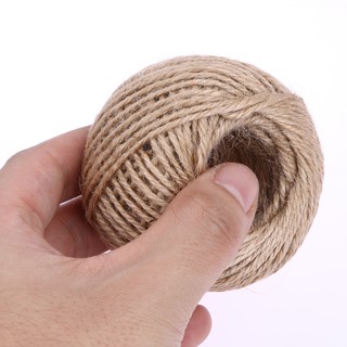 Cuộn 50m dây thừng gai 2mm trang trí DIY đa dụng