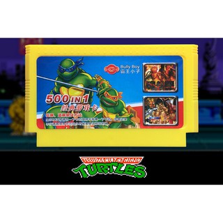 Máy chơi game điện tử 4 nút + tặng kèm băng 500in1 không lặp