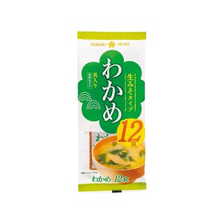 Súp miso rong biển Wakame ăn liền Hikari miso 216g
