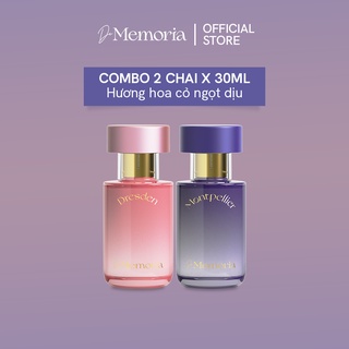 Combo 2 chai nước hoa Memoria (30ml x 2) - Dresden 04 và Monpellier 05