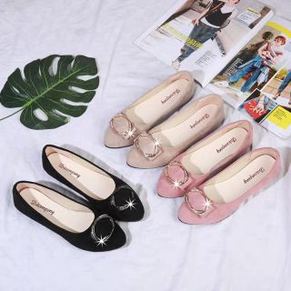 Giày bệt da lộn full size từ 35-42