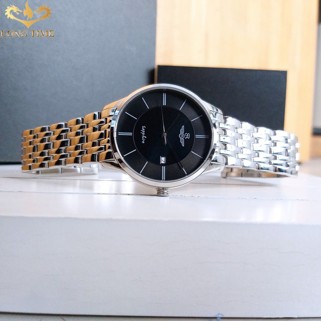 Đồng hồ đôi SRWATCH nam SG1073.1101TE và nữ SL1073.1101TE MẶT KÍNH SAPPHIRE chống trầy chống nước