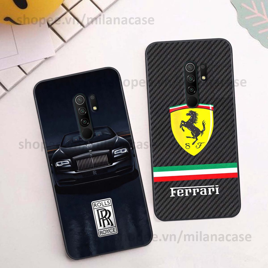 Ốp Xiaomi Redmi 9 in hình các thương hiệu nổi tiếng trẻ trung thể thao cá tính