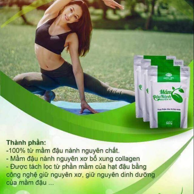 Mầm đậu nành ORGANIC LINH SPA | BigBuy360 - bigbuy360.vn