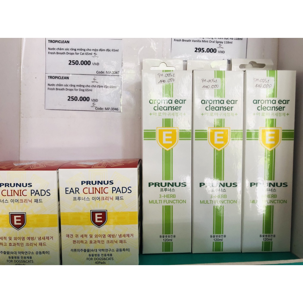 Kojima Dung dịch nước vệ sinh tai thiên nhiên cho chó mèo/ thú cưng 120ML