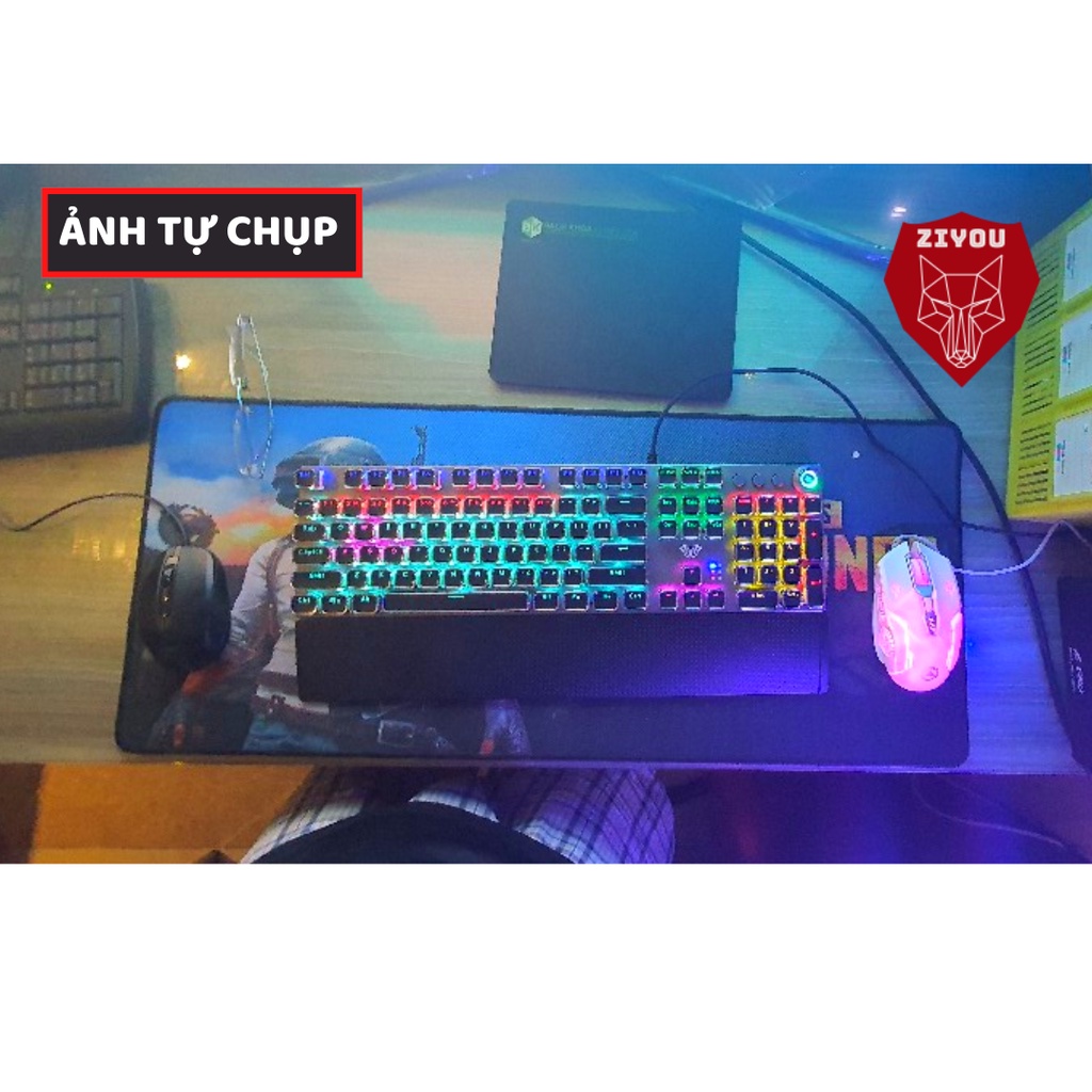 Bàn phím cơ gaming ZIYOU FZ508 có 22 chế độ led RGB cực đẹp, tặng kèm kê tay, sử dụng cho máy tính, pc, laptop