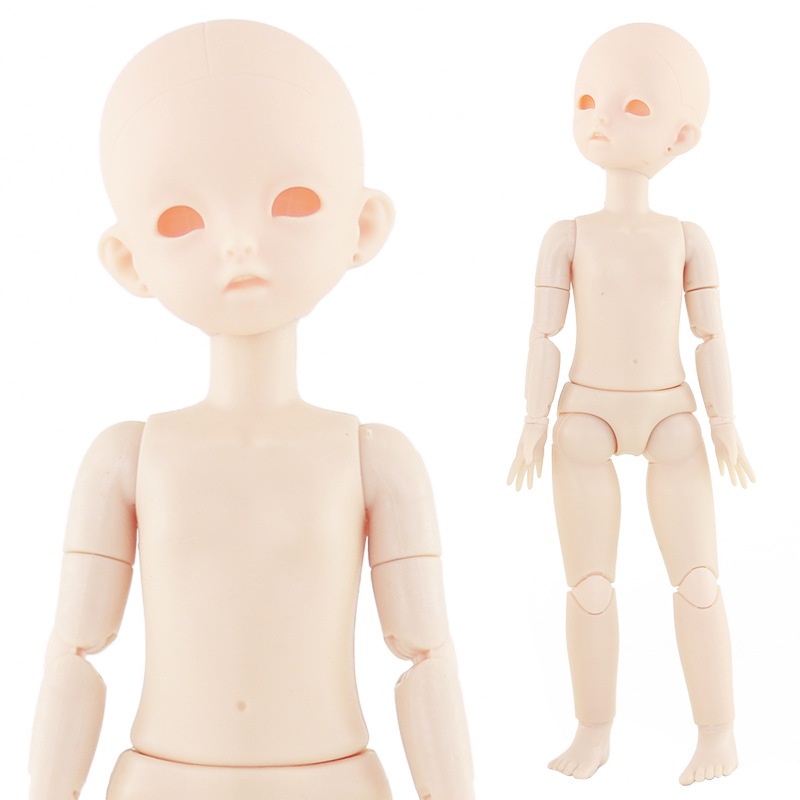 Mô Hình Cơ Thể Búp Bê BJD 28CM Màu Trắng Và Kích Thước 1/6