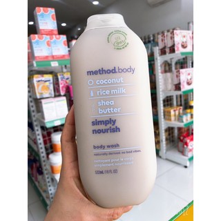 Sữa tắm Method body Úc 532ml