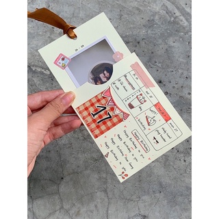 THIỆP HANDMADE RÚT
