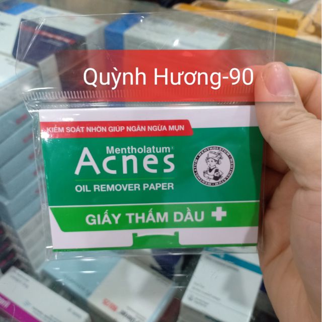 Giấy thấm dầu ACNES 100 tờ,siêu tiết kiệm