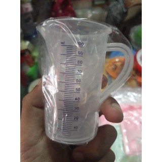 Set 2 Ca Đo Lường 500ml Và 100ml có vạch chia - Measuring cup