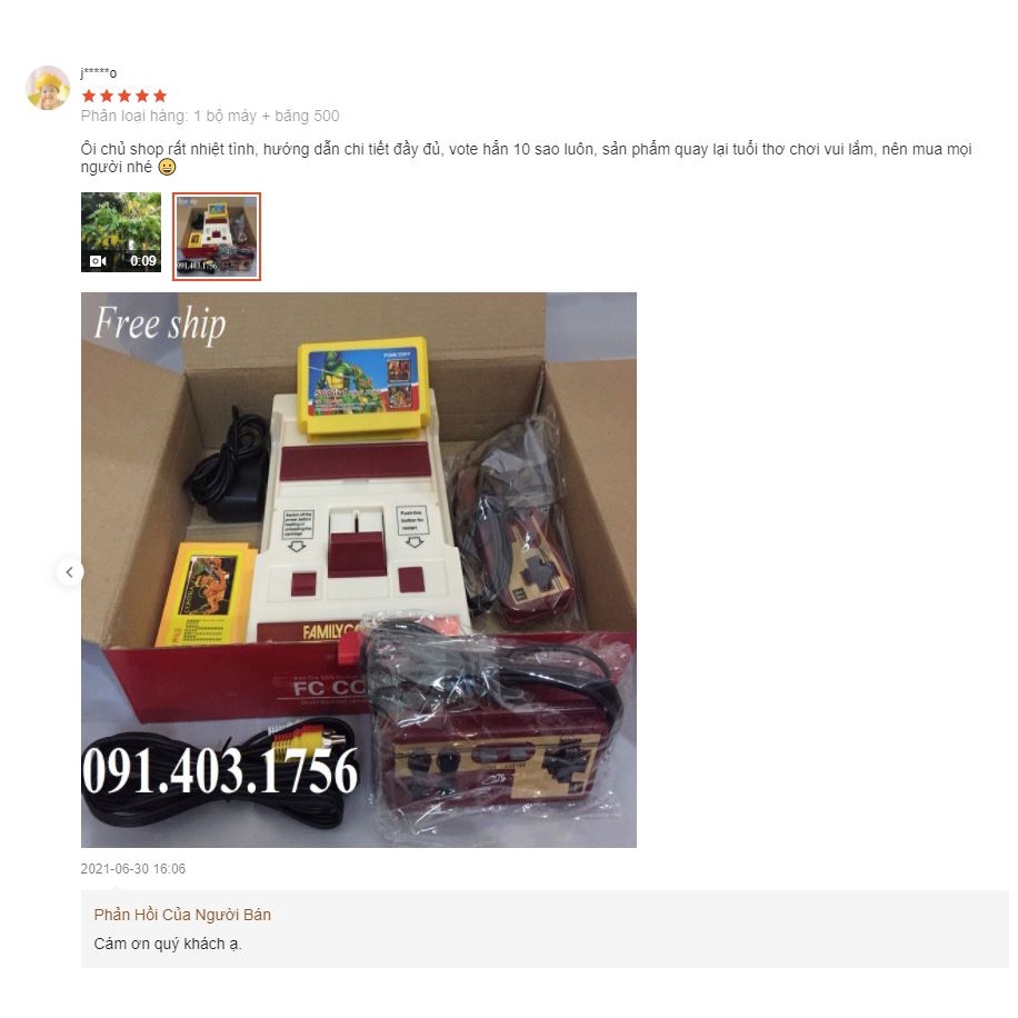 [Freeship Xtra] Máy Chơi Game Điện Tử 4 Nút Tặng Kèm Băng 500 Trò Chơi Kinh Điển