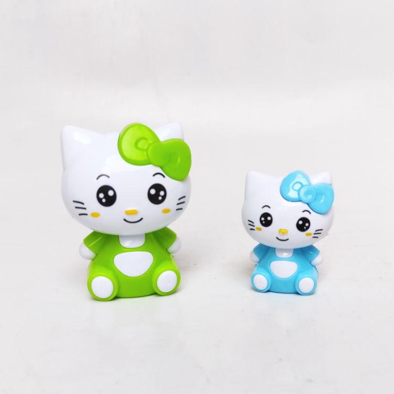 Phụ kiện Mèo kitty trang trí chậu cây, bánh gato xinh xắn