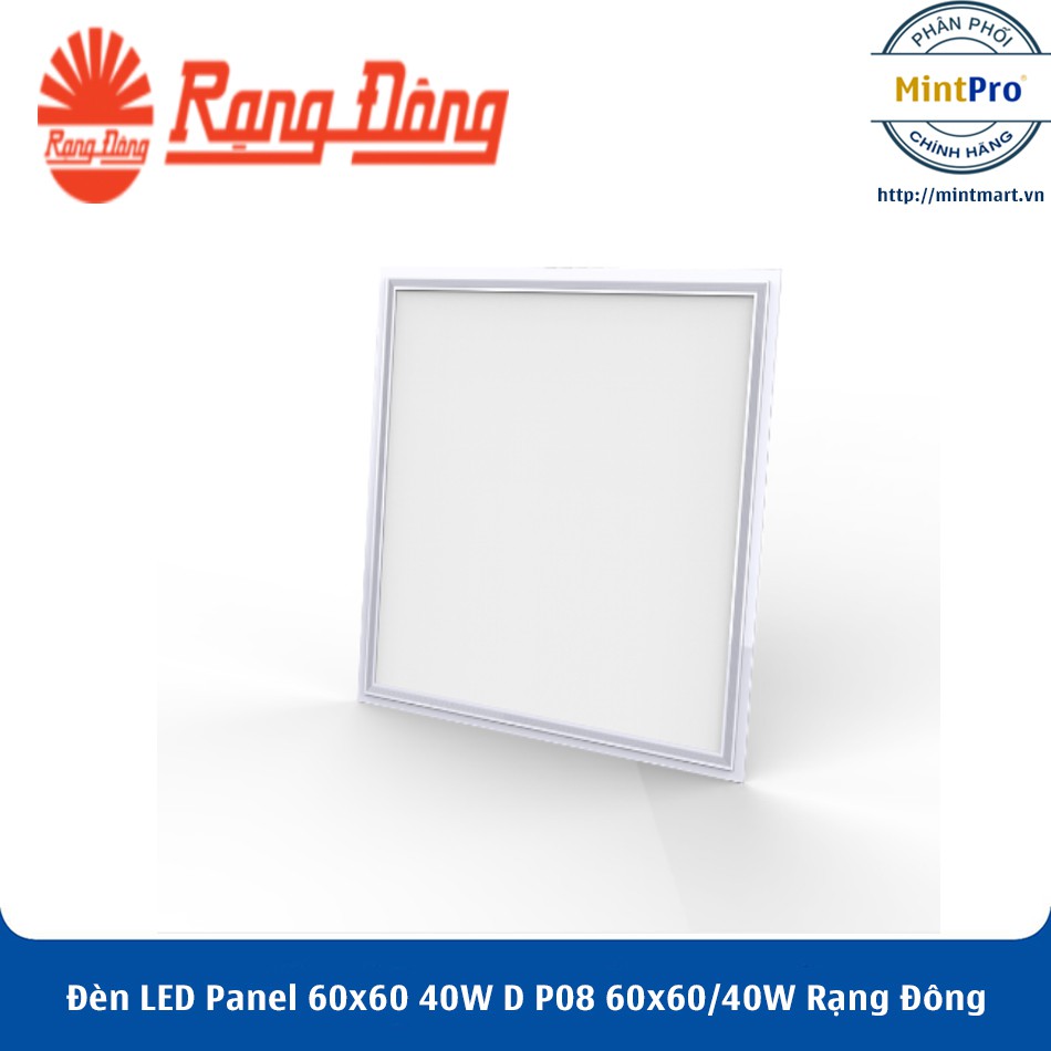 Đèn LED Panel 60x60 40W D P08 60x60/40W Rạng Đông - Hàng Chính Hãng