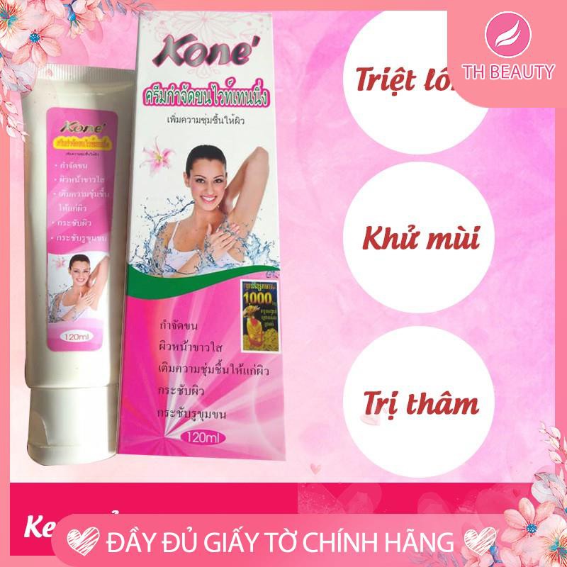 &lt;THẬT 100%&gt; Kem tẩy lông Kone không đau rát, tẩy lông nhẹ nhàng