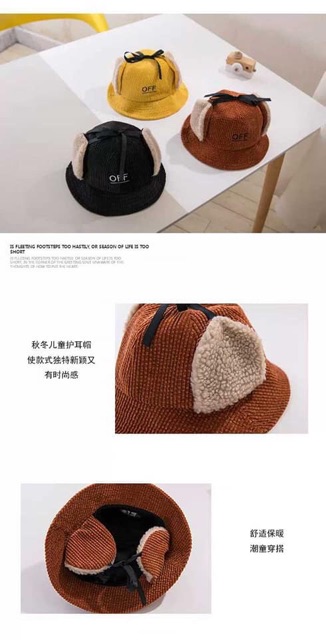 Cái này e thấy cần, rất cần khi bé ra đường luôn ạ  Trời k lạnh 😁  MŨ OFF 2in1 CHO BÉ TRAI, BÉ GÁI