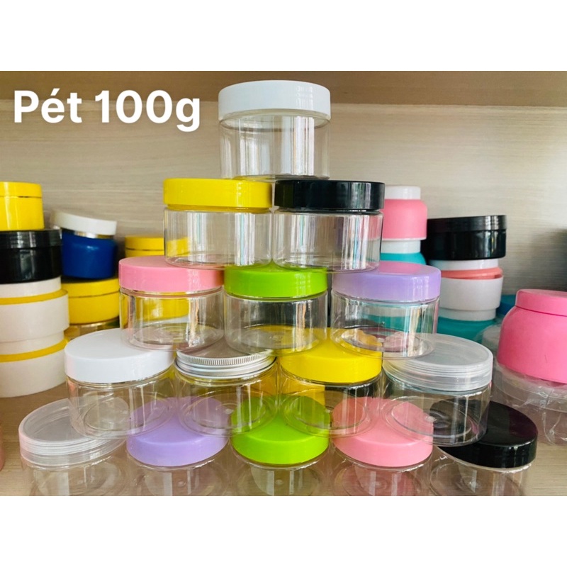 Hủ đựng kem pet trong/ hộp nhựa/ hủ nhựa.