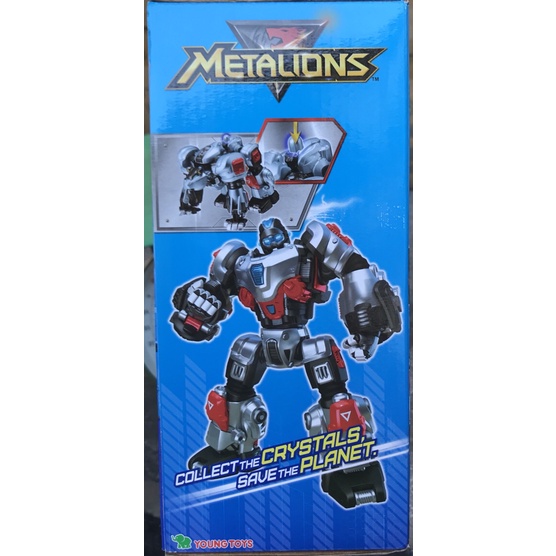 Đồ Chơi Robot Biến Hình Tobot Chính Hãng Young Toys - Tobot METALIONS 8801198140323