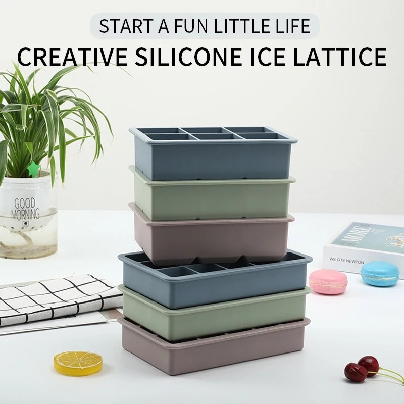 Khuôn Silicone Làm Đá Viên 6 / 15g