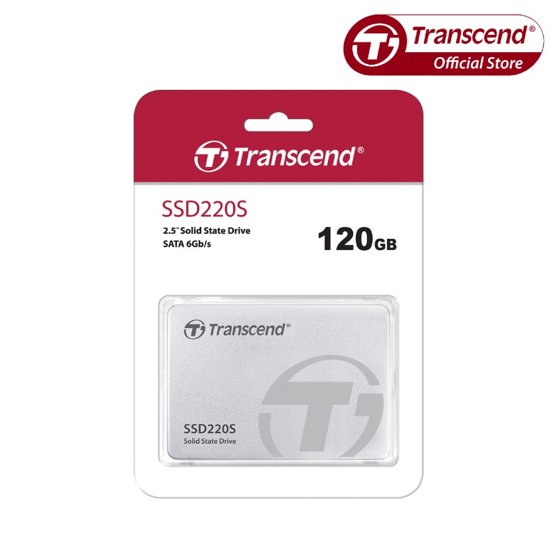 Ổ cứng Transcend SSD220S SATA III 6Gb/s 120 GB 3D NAND | BigBuy360 - bigbuy360.vn