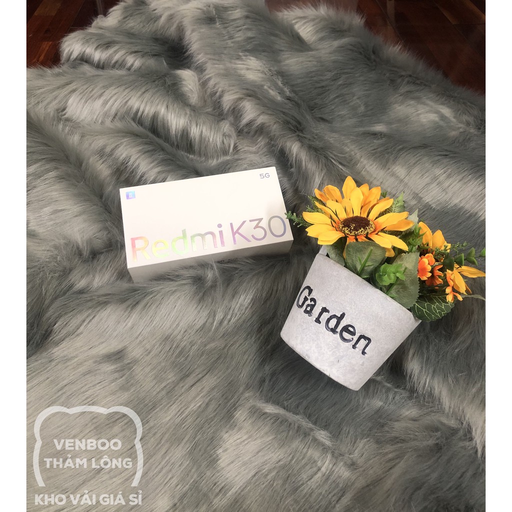 👑 [ SIÊU PHẨM ] - Thảm Lông Chụp Ảnh Trải Sàn Siêu Hot 2021 | Màu Xám Khói 2021 | BigBuy360 - bigbuy360.vn