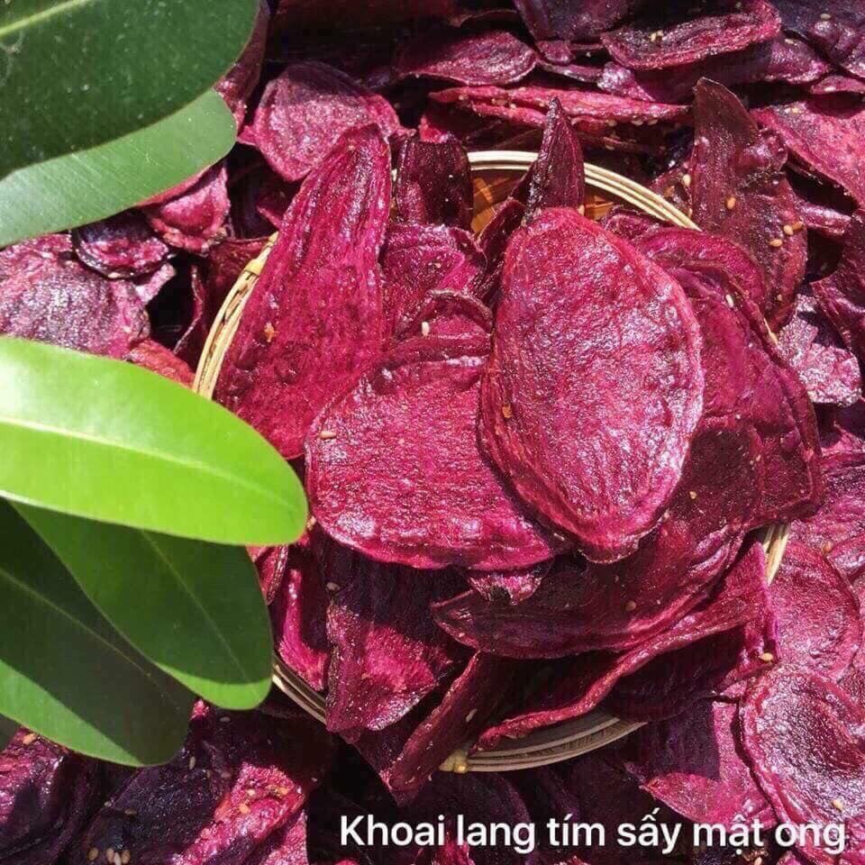 Khoai Lang Tím Sấy Mật - Cao Cấp - 250G / 500G / 1 KG