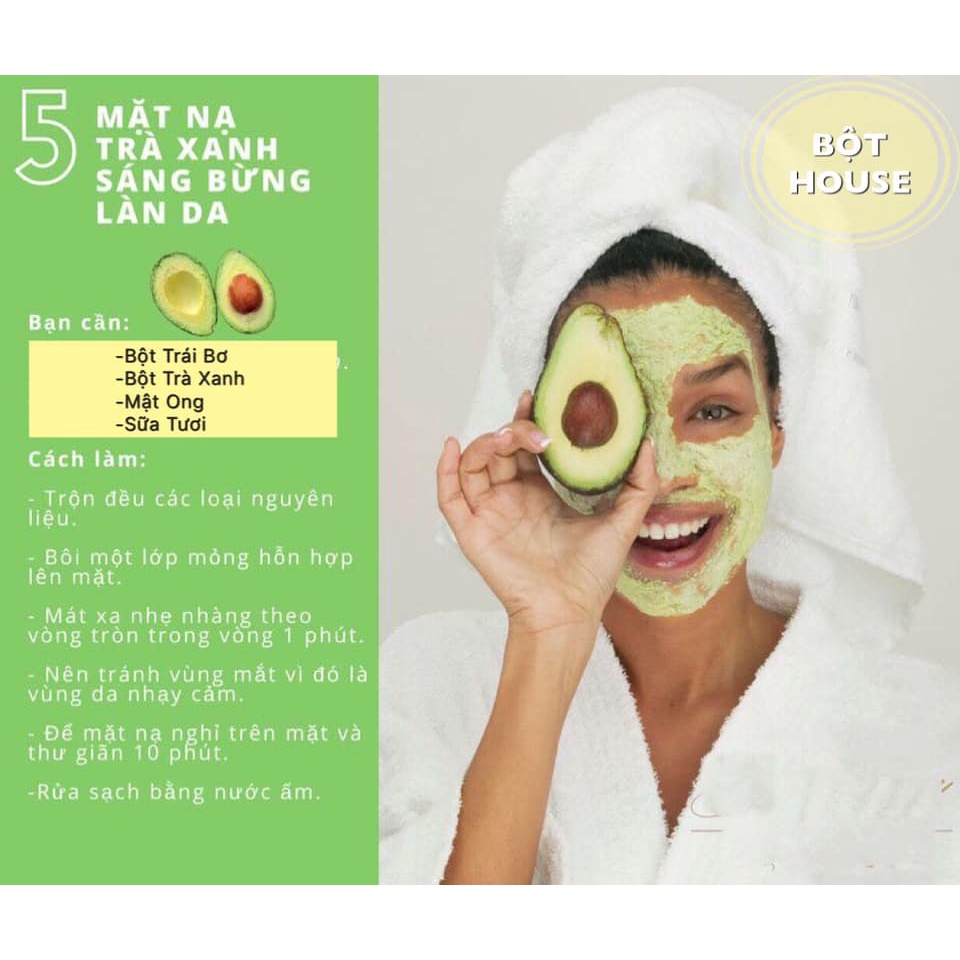 BỘT TRÁI BƠ HANDMADE NHÀ BỘT