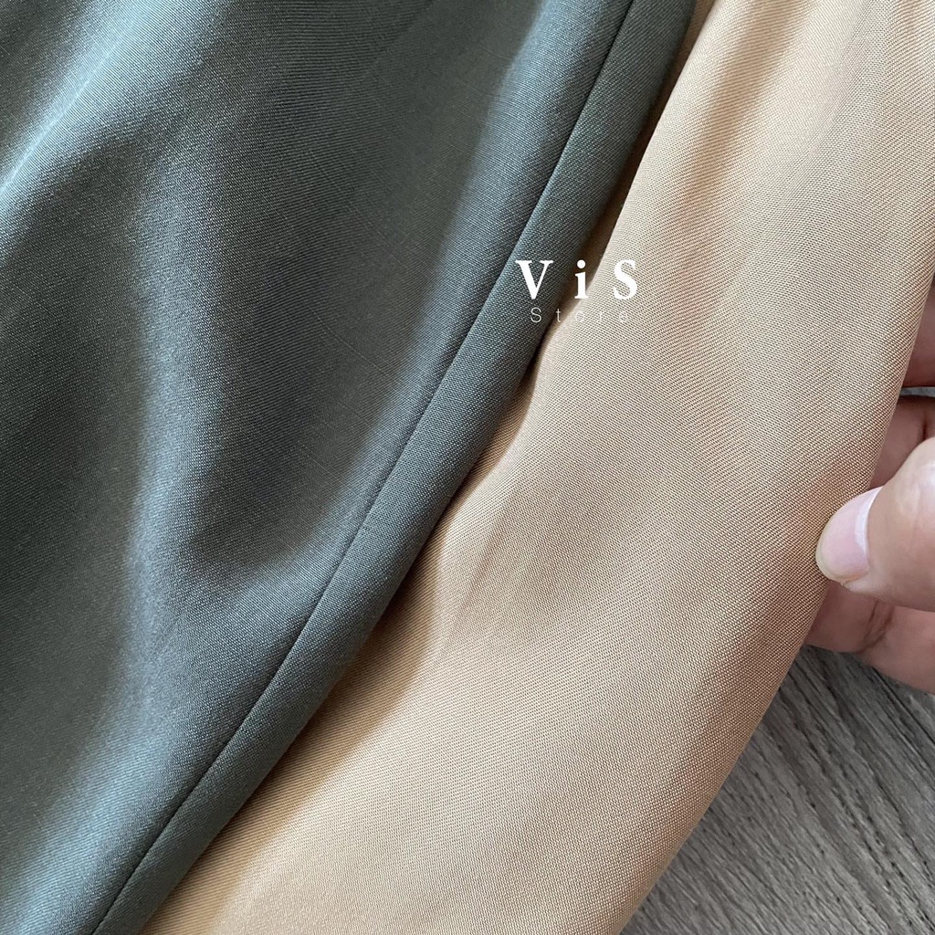 Đầm sơ mi nữ tay dài