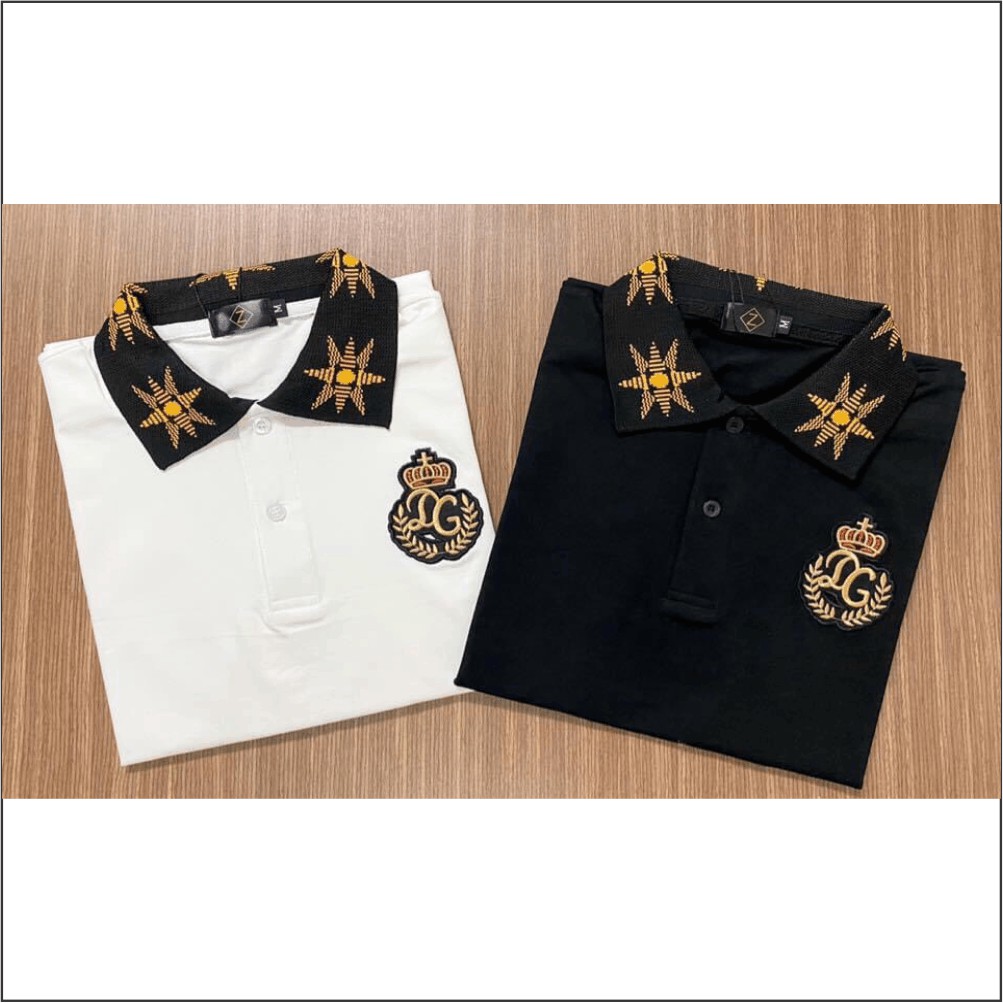 Áo thun nam có cổ tay ngắn thêu kiểu BBR mẫu mới nhất cao cấp AHFASHION | BigBuy360 - bigbuy360.vn