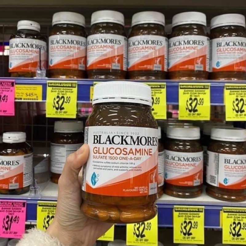 Thuốc Bổ Xương Khớp Blackmores Glucosamine 1500mg Của Úc date 2023