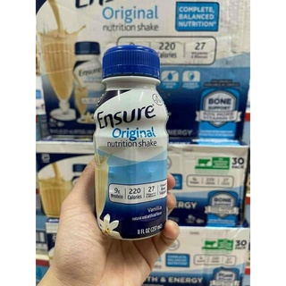 Sữa nước ensure 237ml thùng 16/24/30 chai