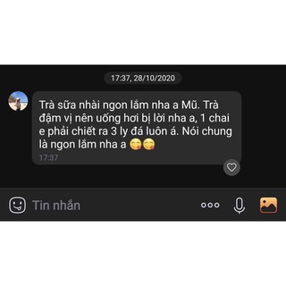 COMBO SALE 120 TRÀ SỮA HANNIE’S TEA