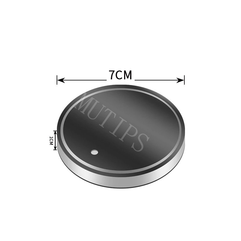 Set 1 / 2 Đế Lót Ly Có Đèn LED 7 Màu Cho Vinfast VF8 VF9 E34