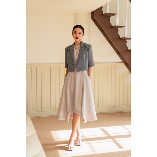 Áo blazer cộc tay