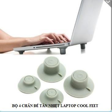 Chân đế tản nhiệt laptop macbook COOL FEET công nghệ nhật bản