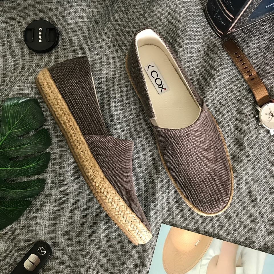 Giày Lười Nam Nữ Cox Shoes Brown 3160 | BigBuy360 - bigbuy360.vn