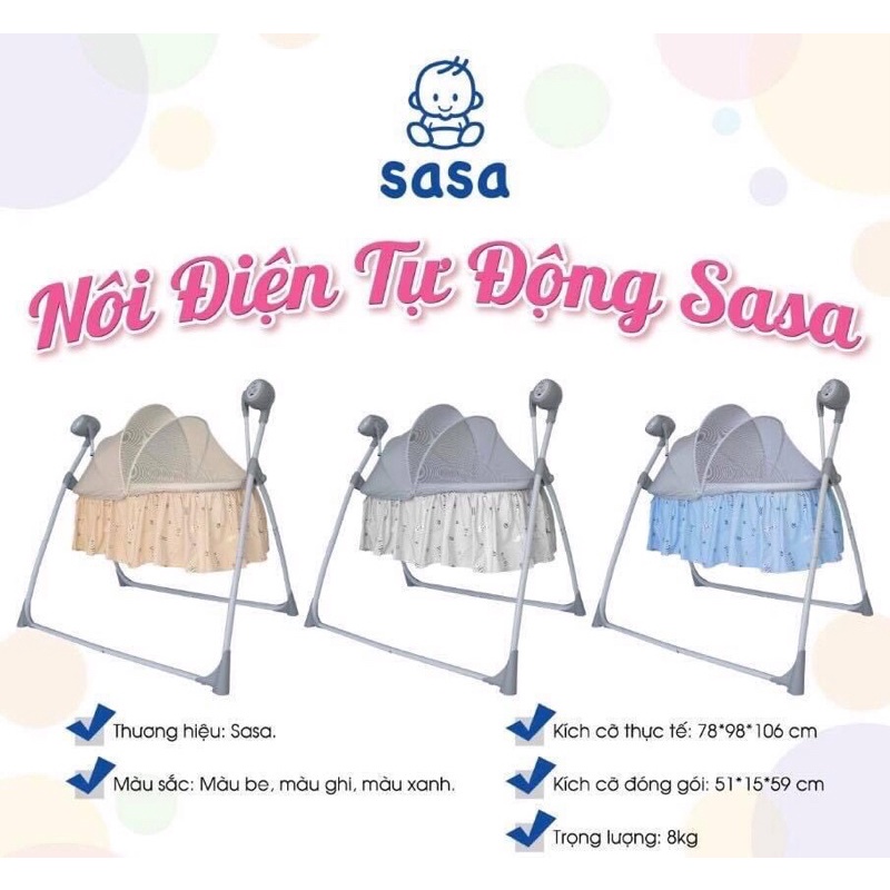 Nôi điện sasa