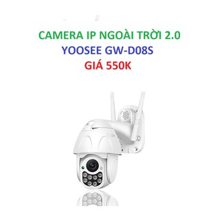Camera ip ngoài trời 2.0 yoosee gw-d08s