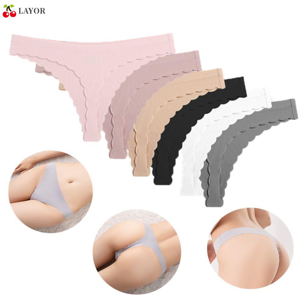 Quần lót lụa siêu mỏng không lộ đường may tùy chọn màu sắc gợi cảm cho nữ