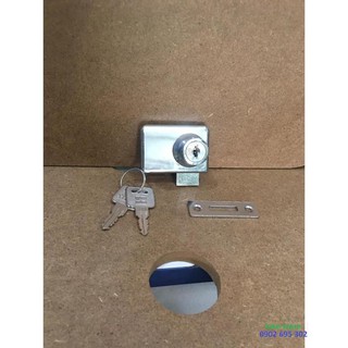 Khóa tủ kính 2 cánh mở hiệu Xiehe