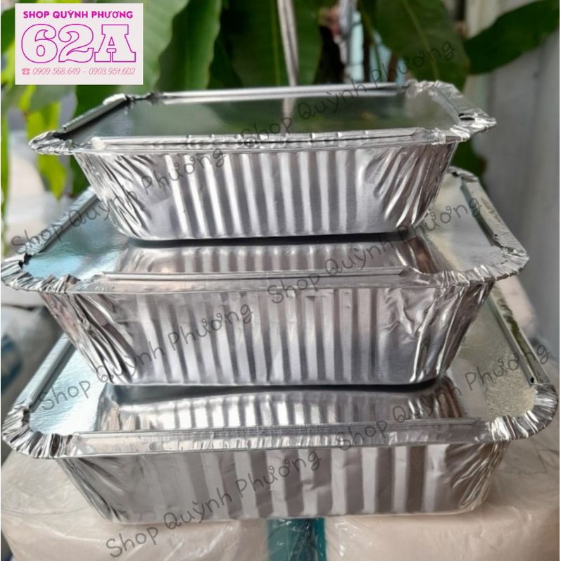 10 Khay Nhôm đựng thức ăn