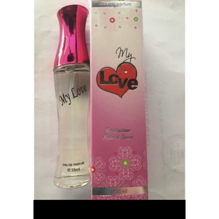 Nước hoa mylove màu hồng đậm 35ml
