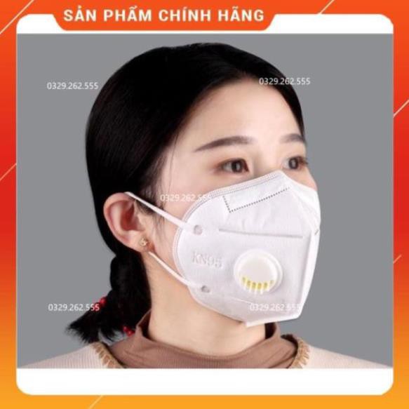 Set 3 Khẩu Trang N95 kháng khuẩn, có van thở, chống bụi mịn PM2.5, kẹp mũi kim loại Imask