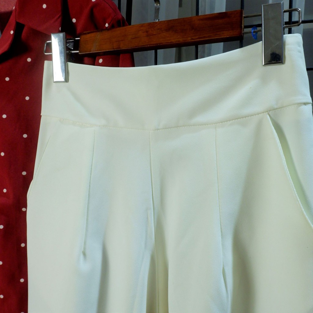 Quần ống rộng nữ lưng cao 💖 FREESHIP 💖 dây kéo sau ôm bụng tôn dáng kèm ảnh thật | BigBuy360 - bigbuy360.vn