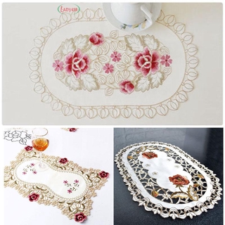 Khăn trải bàn ăn vải ren 30*45cm