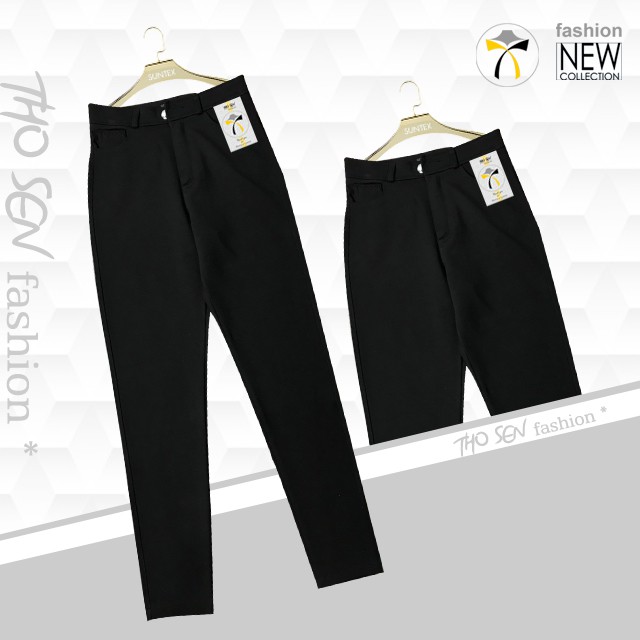 Quần Tregging Nữ Cạp Cao, Màu Đen Chất Vải Umi Hàn Dày Dặn, Siêu Co Giãn,Mặc Tôn Dáng, Chất Đẹp | BigBuy360 - bigbuy360.vn