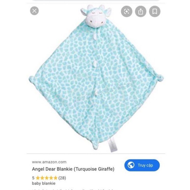 Khăn xoa dịu cho bé